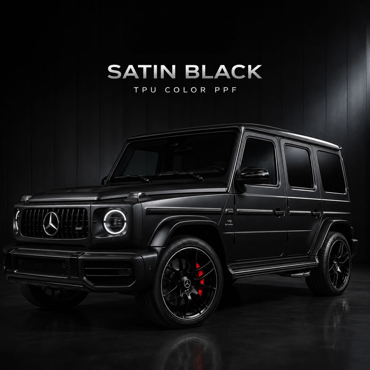 C-Nice Satin Black Color PPF for car wrap