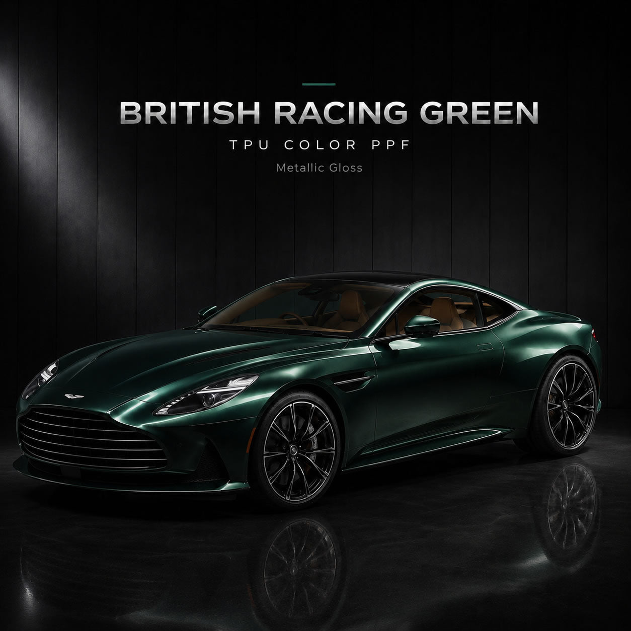 British Racing Green Metallic TPU Color PPF