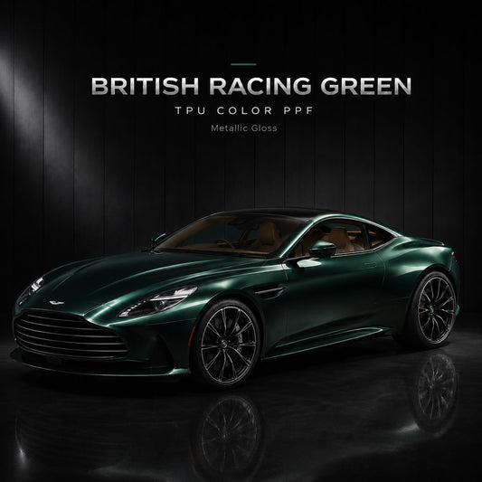 British Racing Green Metallic TPU Color PPF