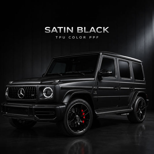 C-Nice Satin Black Color PPF for car wrap