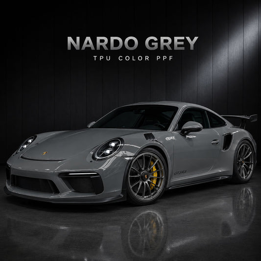 Gloss Nardo Grey Color PPF | Premium TPU Paint Protection Film | C-Nice Autos